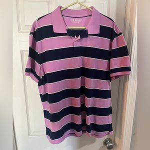 John Bartlett Striped Polo